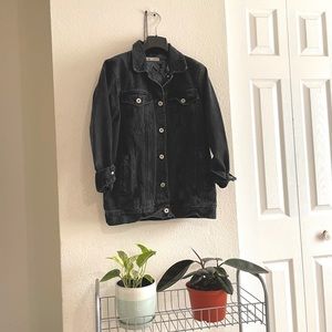 NastyGal Black Denim Jacket